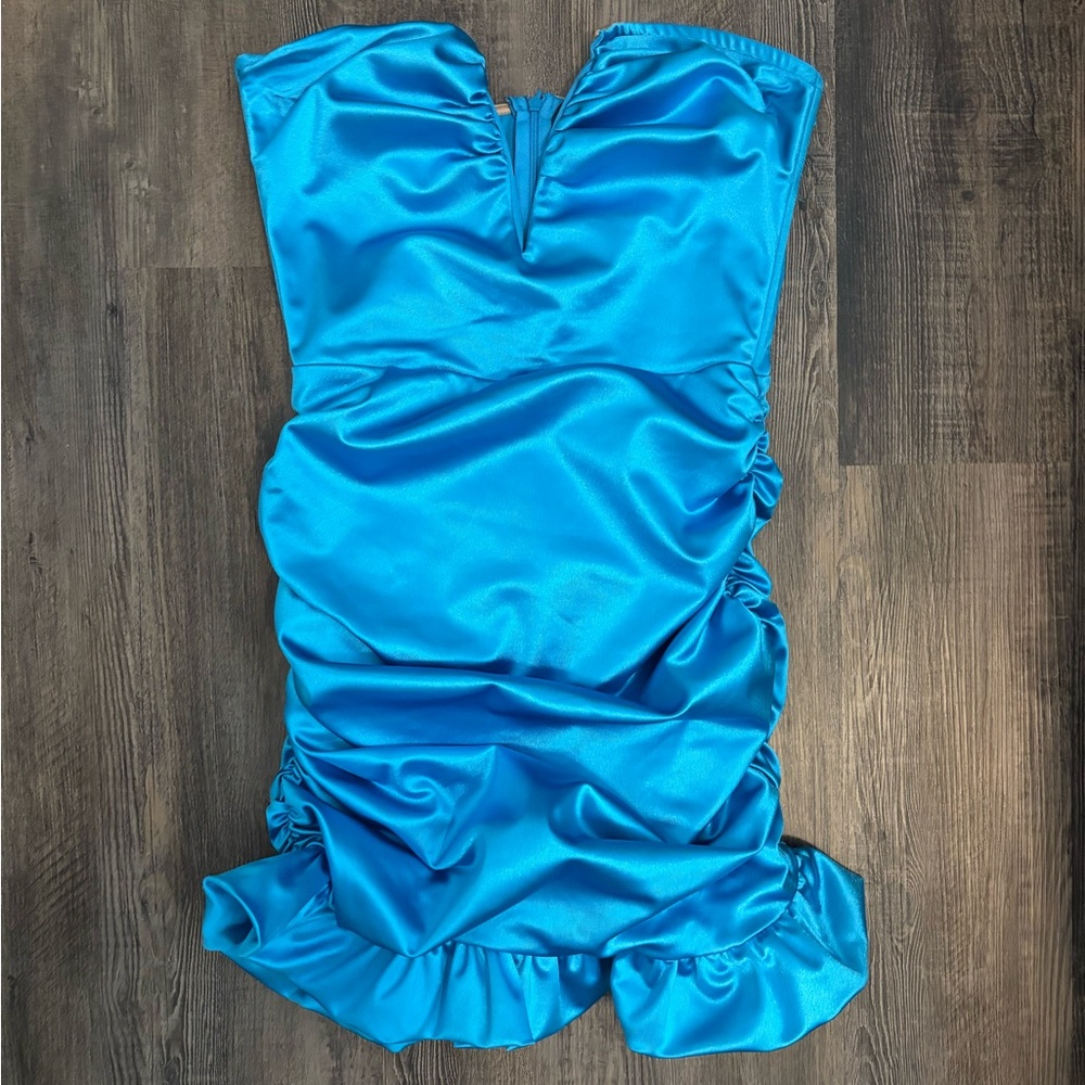 Blue Mini Dress